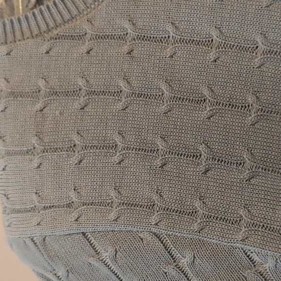 Large Alfred Dunner PL Seafoam SS SweaterTop NWT - Picture 6 of 6